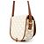Céline Bolso de hombro Celine Medium Folco Triomphe Castaño Blanco - vista 2
