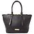 Burberry Shopper aus schwarzem Leder
