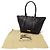Burberry Shopper aus schwarzem Leder - Ansicht 5