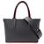 Borsa a mano Christian Louboutin Cabata Mini Nero Rosso