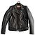 Autre Marque Schott Perfecto Giacca da biker in pelle nera Nero