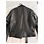 Autre Marque Schott Perfecto Giacca da biker in pelle nera Nero - vista 4