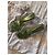 Jimmy Choo Sandali Thong in Pelle Verde Menta con Cuore - vista 5