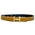 Hermès Hermes Constance Gürtel aus Courchevel Box Kalbsleder Schwarz Golden