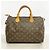 Borsa Louis Vuitton Monogram Speedy 30 Marrone - vista 12