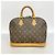 Bolso Louis Vuitton Alma Monogram M51130 Castaño - vista 9