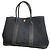 Hermès Borsa Tote Hermes Garden TPM Toile Officier Black Nero