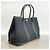Hermès Borsa Tote Hermes Garden TPM Toile Officier Black Nero - vista 2