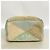 Borsa a tracolla Chanel Matelassé in camoscio Blu Beige Verde - vista 3