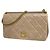 Bolsa de Ombro Chanel Matelassé com Corrente Cinza