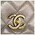 Bolsa de Ombro Chanel Matelassé com Corrente Cinza - vista 11