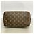 Bolso Louis Vuitton Monogram Speedy 25 Castaño - vista 3