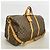 Louis Vuitton Boston Monogram Keepall Bandoulière 60 Castaño - vista 2