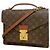 Bolsa Louis Vuitton Monogram Monceau 28 Marrom