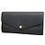 Louis Vuitton Monogram Empreinte Portefeuille Sarah Long Wallet Schwarz