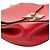 Borsa a tracolla con catena Chloé Drew in pelle rossa Rosso - vista 4