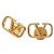Orecchini a lobo Valentino V-logo Signature D'oro