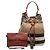 Borsa Burberry Susanna Tassel Camo Multicolore Beige - vista 7