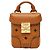 MCM Visetos Logogram Soft Berlin Mini Shoulder Bag Castaño