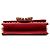 Borsa a tracolla con catena Miu Miu Matelassé in pelle rossa Rosso - vista 3