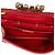 Borsa a tracolla con catena Miu Miu Matelassé in pelle rossa Rosso - vista 4
