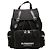Burberry Logo Print Rucksack Schwarz