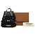 Burberry Logo Print Rucksack Schwarz - Ansicht 10