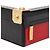 Borsa a mano/Borsa a tracolla MCM Logo Studded Nero Rosso - vista 5