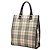 Saco Tote Burberry Nova Check Marrom - vista 2