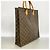 Saco Tote Louis Vuitton Monogram Sac Plat Marrom - vista 2