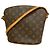 Louis Vuitton Monogram Druot Schultertasche Braun