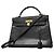 Hermès Hermes Kelly 32 Handtasche Schwarz