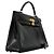 Hermès Hermes Kelly 32 Handtasche Schwarz - Ansicht 2