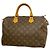 Bolso Louis Vuitton Monogram Speedy 30 Castaño