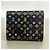 Louis Vuitton Tri-fold Wallet in Grenade Noir Black Red - view 11