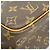 Borsa Louis Vuitton Monogram Deauville Marrone - vista 12