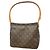 Sac à épaule Louis Vuitton Monogram Looping MM Marron