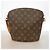 Bolso de hombro Louis Vuitton Monogram Druot Castaño - vista 11