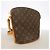 Bolso de hombro Louis Vuitton Monogram Druot Castaño - vista 2