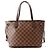 Louis Vuitton Damier Ebene Neverfull PM Tote Bag Rot
