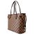 Louis Vuitton Damier Ebene Neverfull PM Tote Bag Rot - Ansicht 2