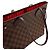 Louis Vuitton Damier Ebene Neverfull PM Tote Bag Rot - Ansicht 8