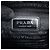 Bolsa de ombro Prada em couro Saffiano preto - vista 16
