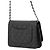Cartera con cadena Chanel Black Matelassé Negro - vista 2