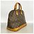 Louis Vuitton Alma Monogram Handtasche Braun - Ansicht 2