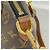 Borsa Louis Vuitton Monogram V Tote MM Nero - vista 7