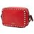 Bolsa de Ombro Valentino Rockstud Vermelho - vista 2