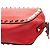 Bolsa de Ombro Valentino Rockstud Vermelho - vista 6