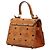 Handtasche/Schultertasche MCM Logogram Visetos Braun - Ansicht 2