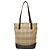 Borsa Tote Burberry Nova Check Shadow Horse Marrone